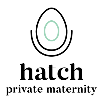 hatch private maternity logo on white background